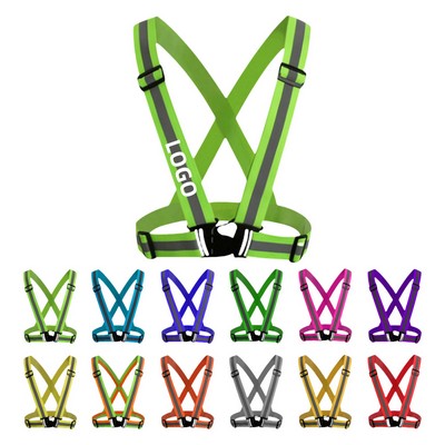 Adjustable Safety Reflective Belt Vest