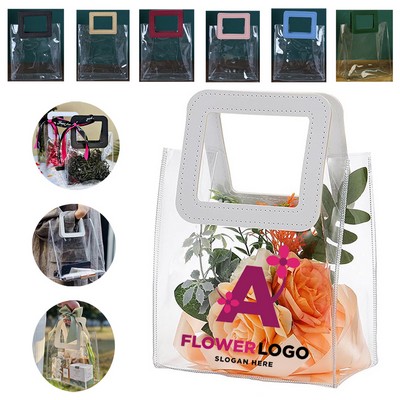 Plastic Shopping Waterproof PVC Hand Gift Bag for Packing Gift