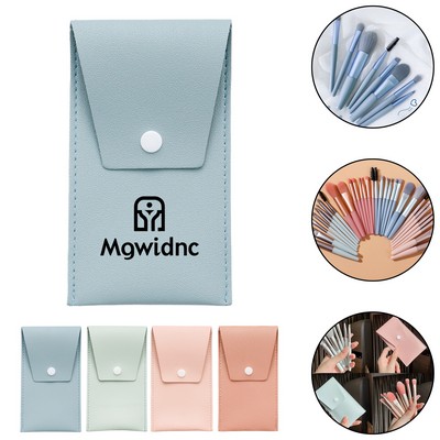 8-Piece Mini Portable Makeup Brush Set with Blush Powder Eyeshadow Brushes