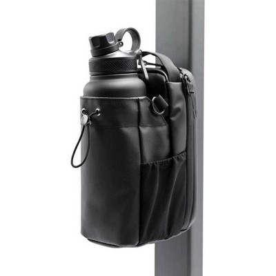 Magnetic Gym Water Bottle Bag