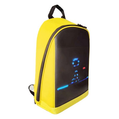 Smart cycling LED advertising cool backpack