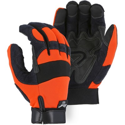 Majestic 2139HO Mechanics Glove with PVC Double Palm
