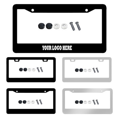 Aluminum License Plate Frame