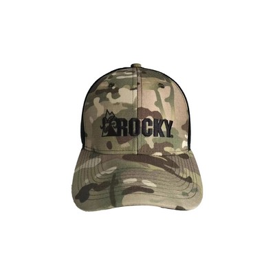 Adjustable Camo Baseball Cap with snapback