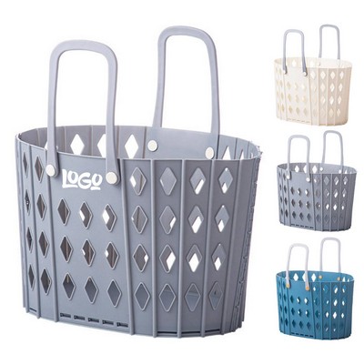45L Foldable Plastic Laundry Basket