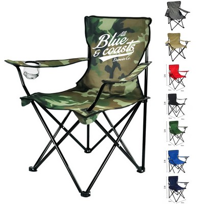 Folding Outdoor Camping Chair with Carry Bag