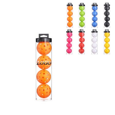 4-Pack Pickleball Balls Set