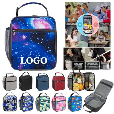 Insulated Cooler Lunch Bag for Travel - Reusable & Portable