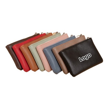 Slim Zippered Long Wallet with Phone Compartment and Card Slots