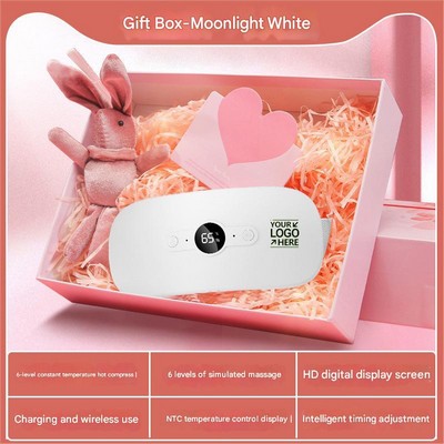 Relief Vibrating Massage Menstrual Heating Pad Belt for Women