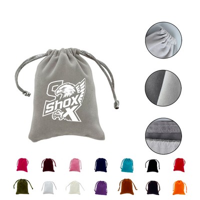 MOQ 20 Flannelette Bundle Mouth Storage Bag