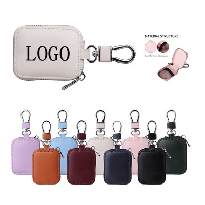 Leather Style Earbud Protective Case