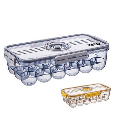 Transparent Egg Storage Carton Large Capacity Insurance