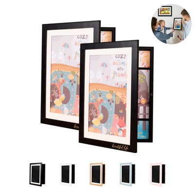 Magnetic Picture Frame Artwork Changeable Storage Display