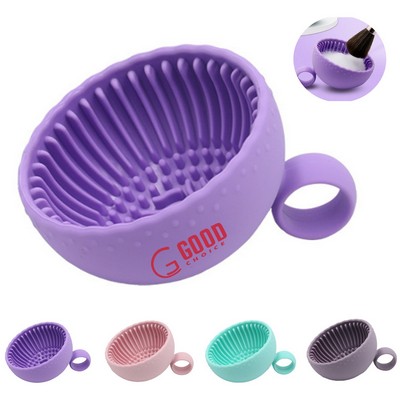 Makeup Brush Cleaning Bowl