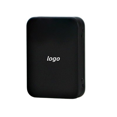 Child Resistant Locking Metal Storage Tin with Push Button Closure