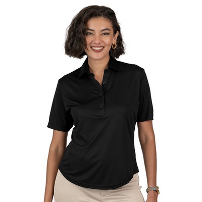 Blue Generation - Women's Pocketless Bonded Collar Dress Polo