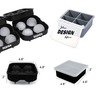 Silicone Popsicle Molds Cube