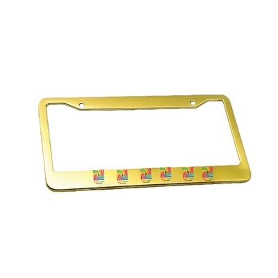 Custom Aluminum Car License Plate Frame