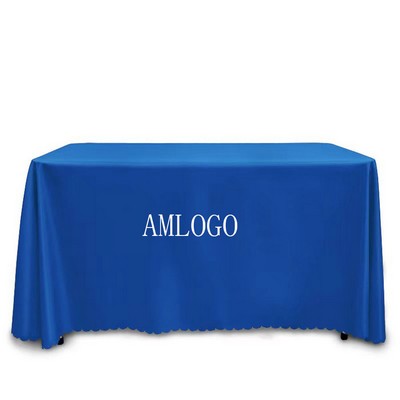 Vibrant 6-Foot Stretch Table Cover with Full