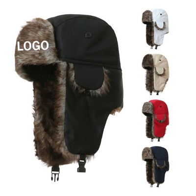 Waterproof Warm Ear-Protective Pilot Hat