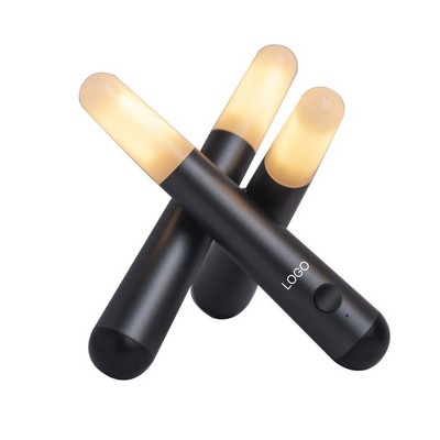 LED Portable Folding Table Lamp USB Rechargeable Atmosphere Light Outdoor Bar Decor