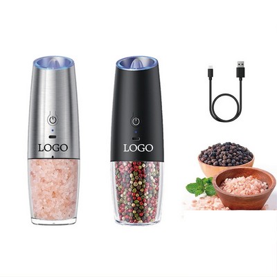 Rechargeable Electric Gravity Sensor Pepper Grinder