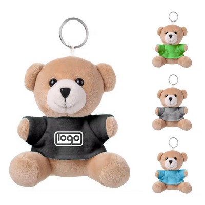 Plush Bear Keychain