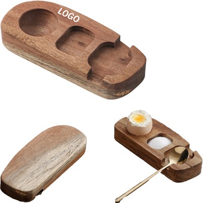 Wooden Egg Cup Holder