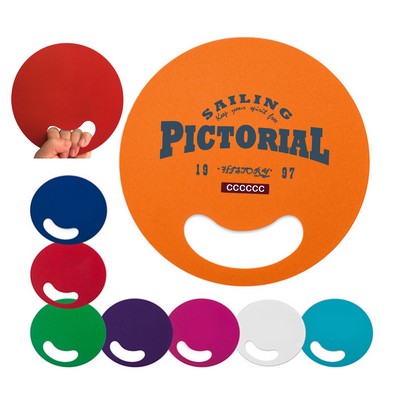 Plastic Round Hand Fan