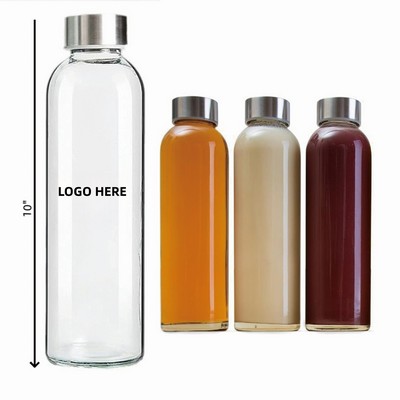25oz Resuable Glass Water Bottles
