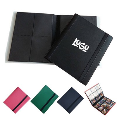 4 Pocket Trading Card Album Folder