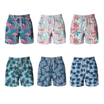 Custom Hawaiian Beach Surf Shorts