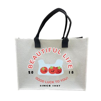 Tailor-Made Felt Tote