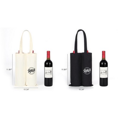 Double-Bottle Handheld Wine Carrier