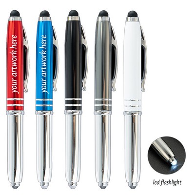 Sky light Stylus Metal Led pen
