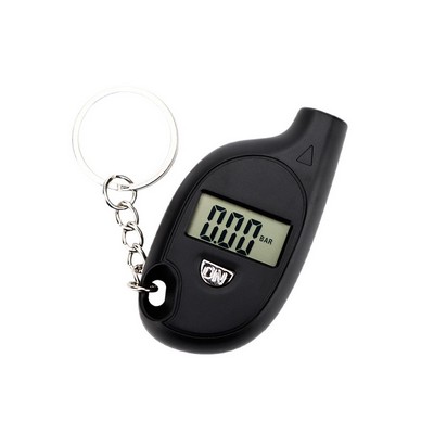 Mini Digital Tire Pressure Gauge with Keychain