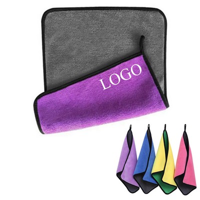 Double-sided Microfiber Car Towel