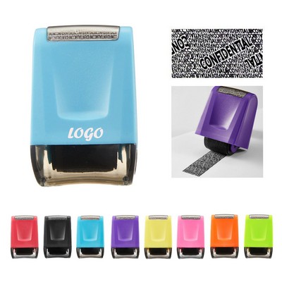 Identity Theft Protection Confidential Roller Stamp