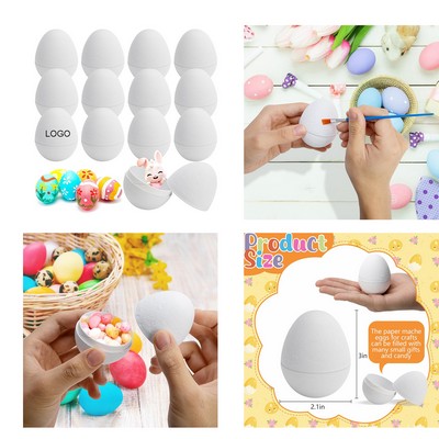 DIY White Craft Egg