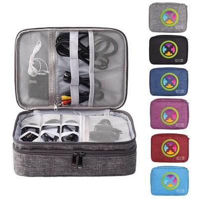 Double Layer Tech Organizer Bag