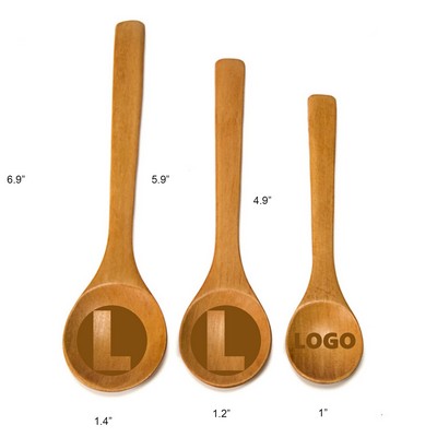 Wooden coffee spoon 3 piece set