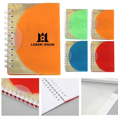 Spiral Notebook with Rounded Corners for Note-Taking & Daily Use