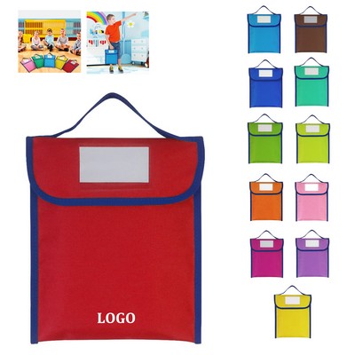 Nylon Book Pouch Bag