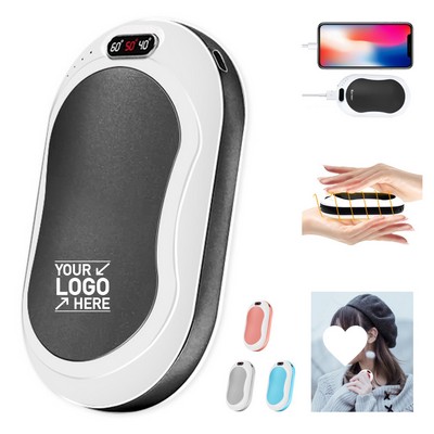 Rechargeable Dual-Function Pocket Hand Warmer