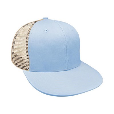 Contrast Back Meshback Snapback Lowstyle Hat