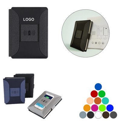 Wireless Charger Diary Notebook