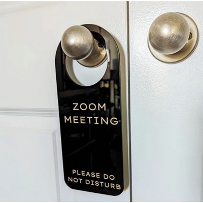 Acrylic Door Hanger