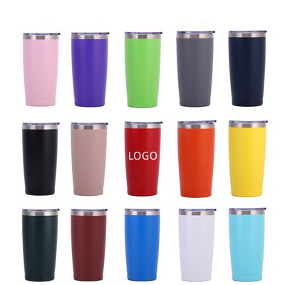 20 Oz. Double Wall Vacuum Insulated Travel Tumbler