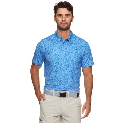 Flag & Anthem Men's Cobbtown Floral Print Performance Polo